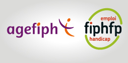 Logos Agefiph et FIPHFP